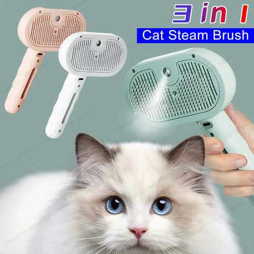 Easy Steam Pet Grooming Brush